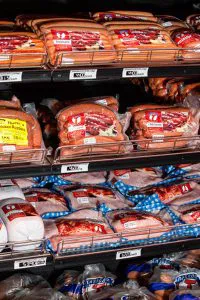 Theron's Meat - Meat on a shelf