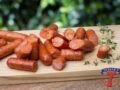 Bacon and Cheese sausages