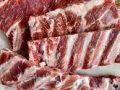Raw Pork Belly Rib Pieces