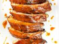 Belly Rib Pieces Lemon Honey Sauce