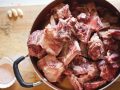 Mutton soup bones