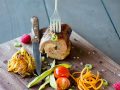 Threesome of HB patties cordon bleue