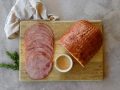 Whole and Sliced Hickory Ham