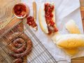 Boerewors display