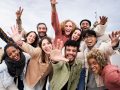 Happy people