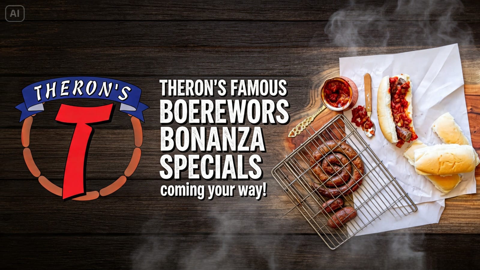 Theron`s Famous Boerewors Bonanza Specials